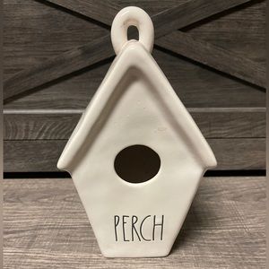 Rae Dunn PERCH Birdhouse (Double Sided) 🇺🇸